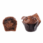 Muffin tulipe fourré chocolat – noisette 95g