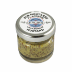 Moutarde à l’ancienne individuel en verre